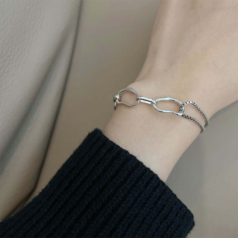 Irregular Chain Geometric Bracelet For Women - Taper Supplies