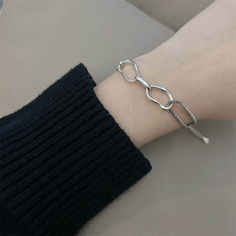 Irregular Chain Geometric Bracelet For Women - Taper Supplies